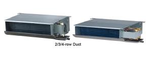 China Multiple Wall Mounted Fcu 200 - 1400 CFM Ducted Type Chilled Water Fan Coil Chilled Water factory