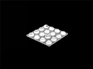 China Wear - Resistant LED Diffuser Lens / High Brightness Multi LED Lens factory