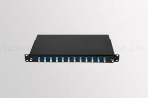 China LC 12 Core Fiber Optic Patch Panel factory