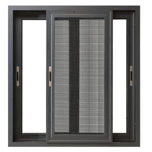 China Modern Design Affordable Aluminum Alloy Sliding Windows With Level 8 Air Tightness factory