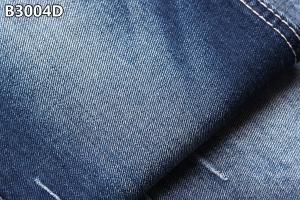 China 65C 33P 2S TR Cotton Polyester Spandex Denim Fabric Siro Spun OA Yarn With Slub factory