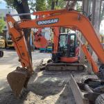 Doosan hot sale Shanghai wholesale second hand excavator doosan dx60 DX60-5B