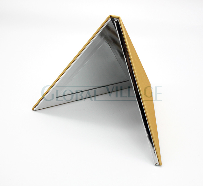 Empty Triangle Eyeshadow Palette C2S Paper Customized Color For Makeup
