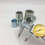 00210 Carbon Steel Zinc Plating Hydraulic Hose Ferrule Fittings 1/4"