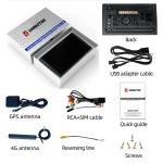 1280*800 Resolution 4G Car Radio for Mitsubishi Lancer 2007-2012 Navigation GPS