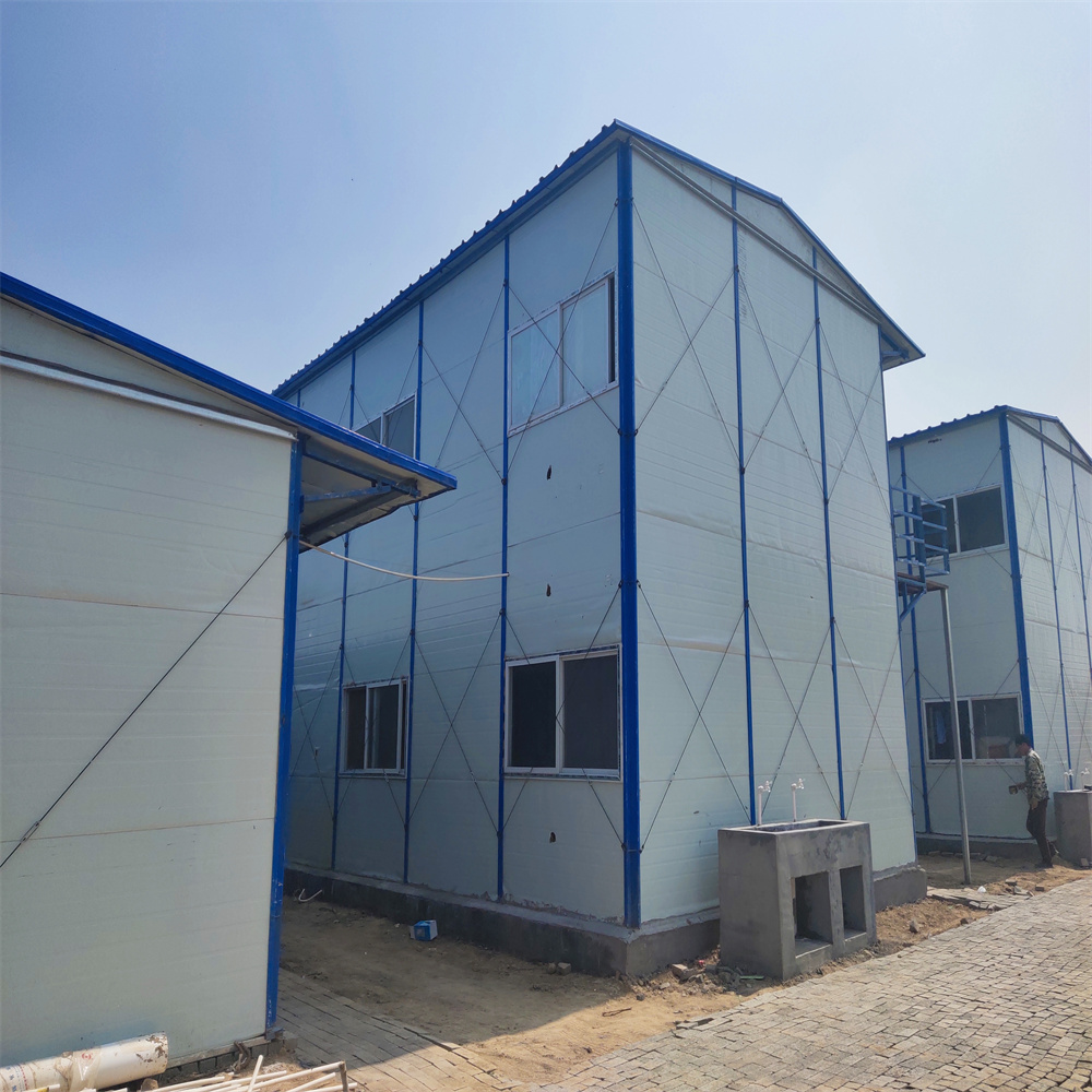 Modern Office 4 Bedrooms Luxury Kt Prefab Houses With PVC Sliding Window