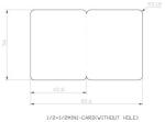 Specially Shaped Card Die Cutter 3 Tag 2 Tag Abnormal Shape Card Puncher YL-3TP
