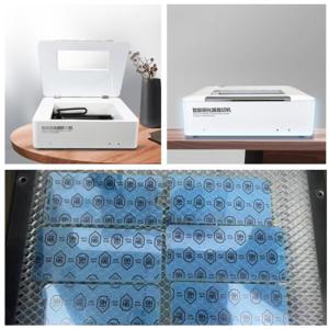 China 40w Daqin Co2 Water Cooling Laser Cutting Machine For Mobile Screen Protector factory