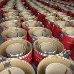 Customized Transportation Fiber Shipping Drums Cardboard Drum Barrel For Welding