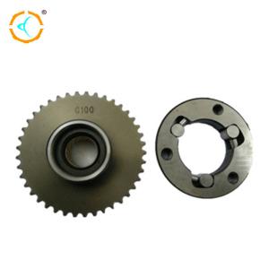 China Shinny Steel C100 One Way Overrunning Clutch / Motorcycle Starter Clutch Assembly factory