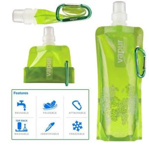 China 2013 NEW style plastic folding water bag/folding water bottle factory