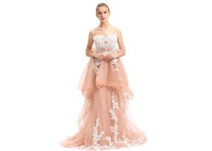 China Upscale Sweetheart Middle Eastern Evening Dresses / Tulle Long Evening Gowns factory