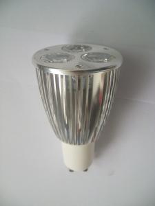 China Super bright MR16 310lm 3W led spotlight 3pcs epistar leds factory