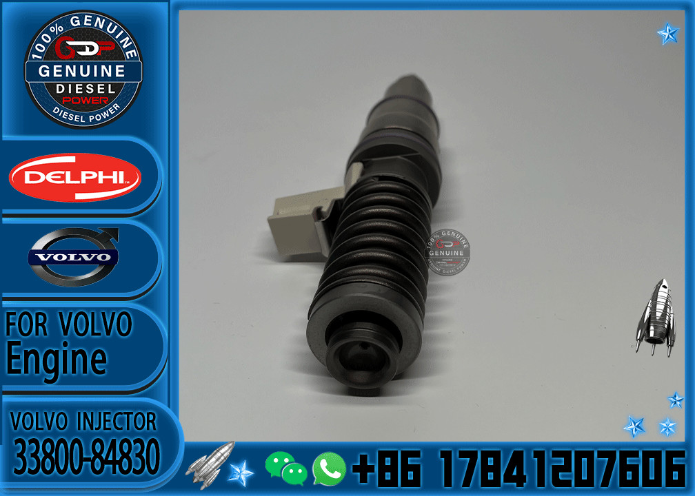 Electronic Injector BEBE4D21001 33800-84830 Injector E3 Nozzle L217PBC For Volvo Mack H Engine For H YUNDAI Euro III Truck