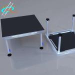 Round Outdoor 6061-T6 Aluminum Stage Platform Anticrack