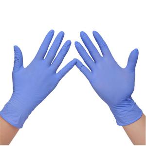 China Medical glove,disposable glove, 9mils Thick Nitrile, S,M,L,XL size avialble,CE &amp;FDA approval factory
