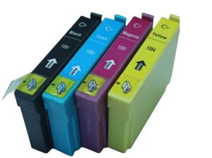 China 100% Brand New for epson Ink Cartridge 4pces/1set T1091 T1092 T1093 T1094 EPS ME30 ME300 ME70 ME80w ME Office600F 700FW factory