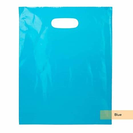 Reusable Customized Size Plastic Disposable White Die Cut PE PO Shopping Bags