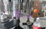 Stainless Steel Carbonated Drink Filling Machine , CSD Bottle Automatic Capping