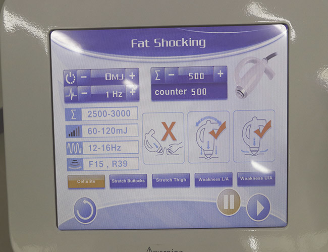 1000KHz 180mJ Fat Freezing Cryolipolysis Slimming Machine