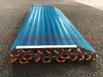 CF2Cl2 R410a Hot Water Coils HVAC Evaporator Corrugated Fin