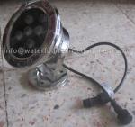 Stainless Steel Inground Pool Lights Waterproof IP68 6W RGB Color Control