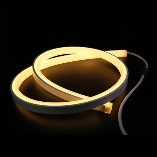 Flexible PVC Or Silicone LED Neon Strip Light PWM DMX512 Control 17W IP68 for