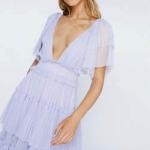 Fashion Custom Women Clothing Manufacturers Elegant Casual Deep V-Neck Short