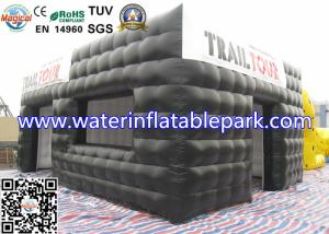 China 0.45mm PVC Tarpaulin Inflatable Marquee Tent Quadruple Needle Safe Stitching factory