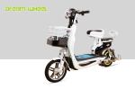 48V 350W Small Lovely Pedal Assisted Electric Bicycle With Long Travel Distance