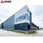 High Strength Galvanized Steel Warehouse Prefabricated Buildings Anti Corrosion