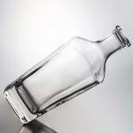 Tequila High Flint Glass Bottle with Cork Customized Logo 700ml 800ml 1000ml