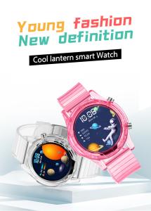 China New BT Call Smart Watch With Colorful Light factory