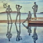 Stainless Steel Giant Statue Abstract Art Women Sculpture Metal Hollow Outdoor