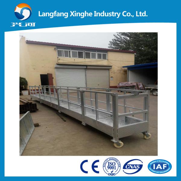 Construction swing stage equipment/temporary suspended platform ZLP630/cradle