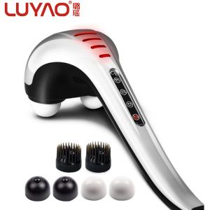 China Infrared Dual Head Massager , Electric Vibration Dual Tapper Percussion Massager factory