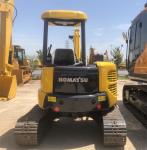 Komatsu PC50 Used Excavator Without Pilothouse Crawler Hydraulic 6TON Operating