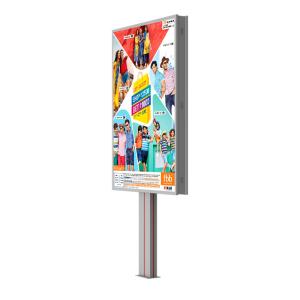 China High end design 8000nits waterproof IP65 p6 steel outdoor led billboard for advertising factory