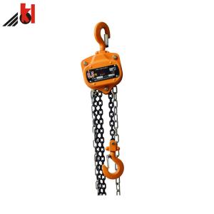 China CE Forged Hook 1/2T Galvanized Manual Chain Block factory