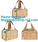 Durable Tyvek Lunch Bag, DUPONT PAPER, Foldable Insulated, Fibers Innovation Bag