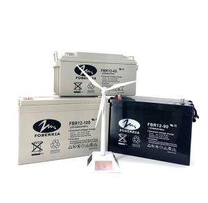 China Maintenance Free 12V Solar Lead Acid Battery 65AH To 250AH Long Life Rechargeable factory
