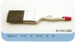 China Best quality factory made different size wooden handle pure bristle paint brush No.888 factory