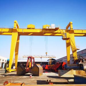 China 3-40m Gantry Crane 550KN Rated Lifting Moment for Heavy Duty Lifting factory