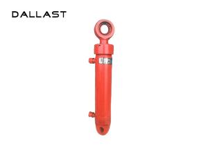 China OEM / ODM Double Acting Hydraulic Cylinder Farm Tractor Loader Chrome Long Stroke factory
