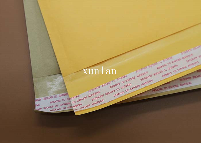Multicolor Functions Kraft Bubble Bags , Hard Tear Paper Shipping Envelopes