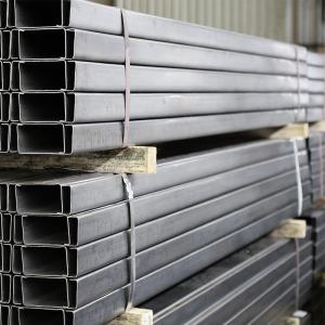 China 50mm Galvanised Steel C Channel Metal Iron U Beam ASTM Q235 Q345 factory