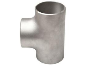 China 1/2-24INCH Seamless Tube Fittings Butt Weld Three Way Tee 1D-100D factory