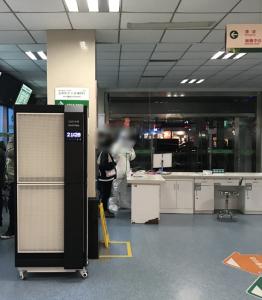 China Transplantation Unit 2000 m3/h Small HEPA Air Purifier factory