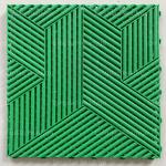 Factory readygo 3D Cubic garage floor tiles plastiuc flooring interlocking Car