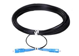 China Indoor FTTH / FTTX PVC LSZH Fiber Patch Cord with Drop Cable factory